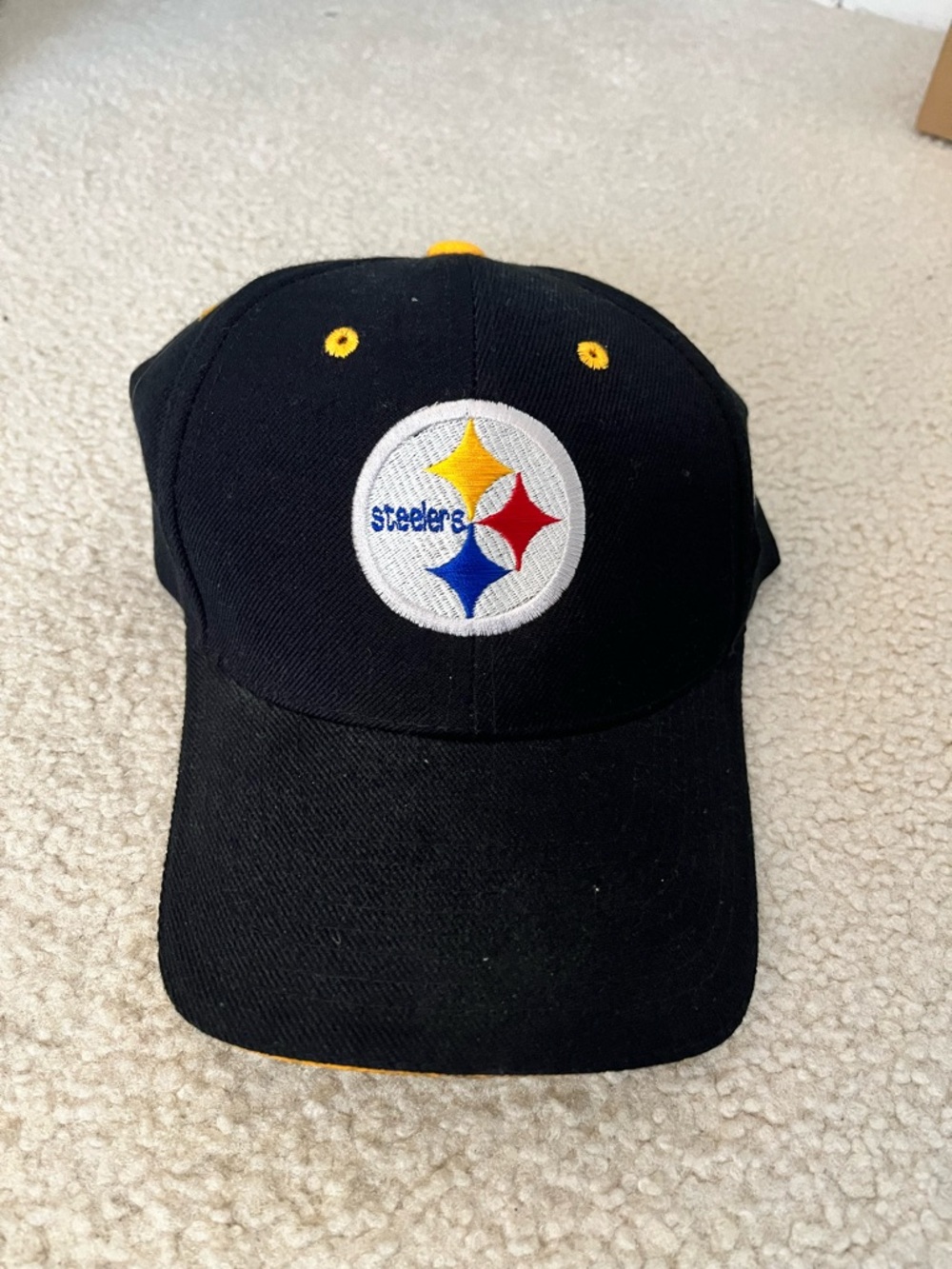 Pittsburgh Steelers Wool Black Hat / Baseball Cap